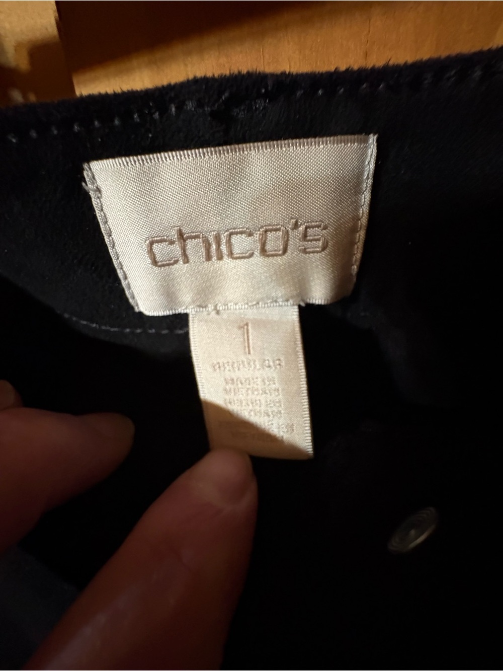 Chico's Black Women's Slim-Leg Jeans - Picture 3 of 5